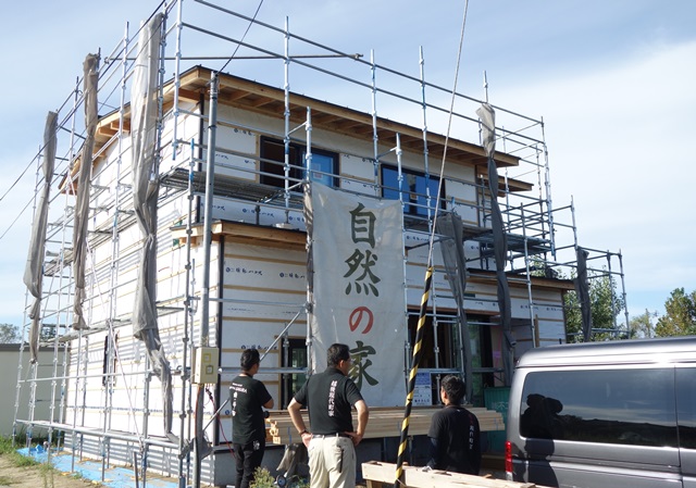 新潟市西蒲区越前浜の家　社内造作検査