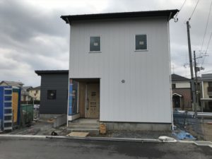 阿賀野市の家WAKURAS長期優良住宅H様邸　足場撤去されました。