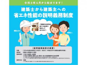 省エネ性能の説明義務化まであと半年