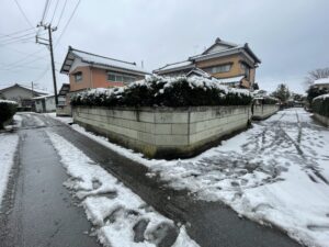 危険な大谷石ﾌブロック塀