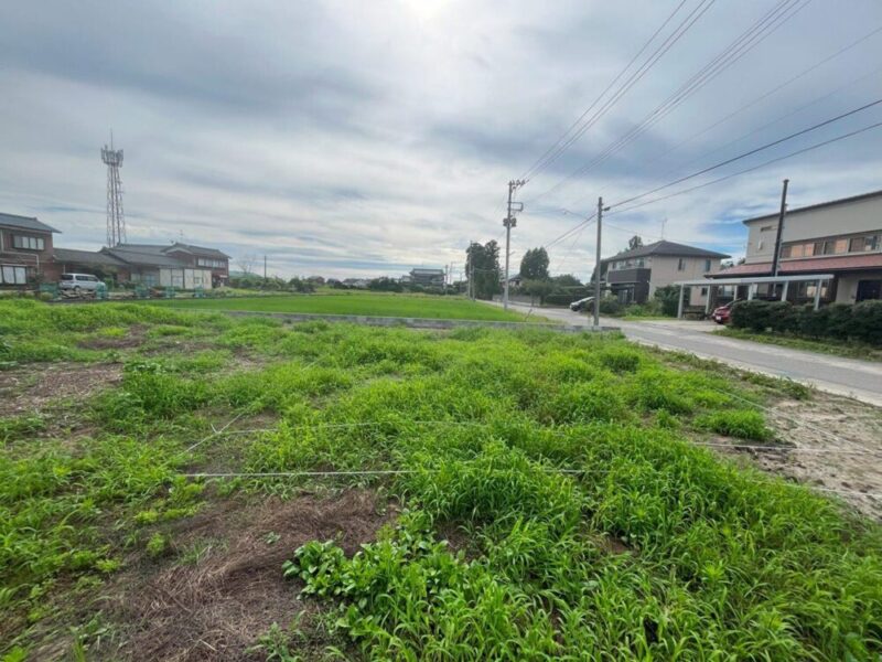 新発田市　曽根　新築工事　地鎮祭準備