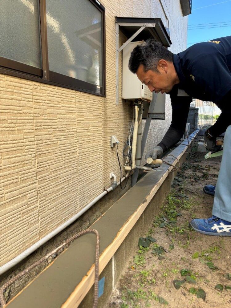 土留め　補修工事　新潟市　西区　内野町