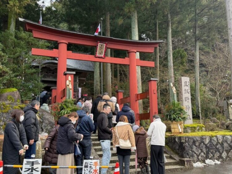 旦飯野神社初詣