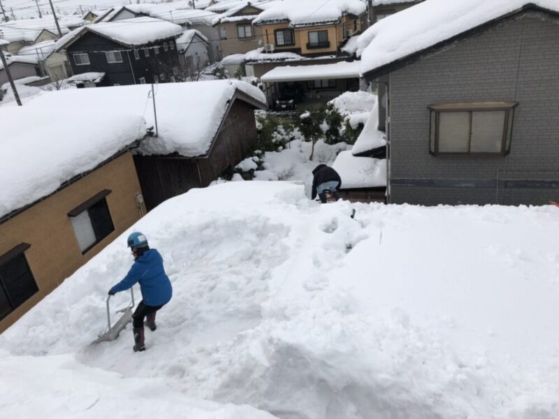 雪下ろし　秋葉区　リフォームOB　